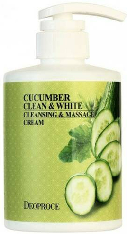 Deoproce Крем Deoproce Cucumber Clean & White Cleansing & Massage Cream