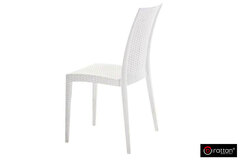 Стул B:rattan VIRGINIA без подлокотников, белый