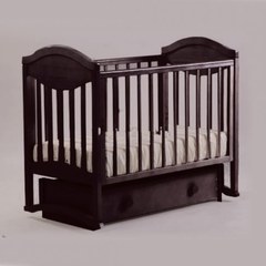 Кровать Лель АБ 23.4 Камелия с декором №007 махагон