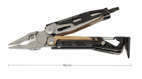 Мультитул Leatherman MUT 127 mm, 16 функций, чёрный (850012N)