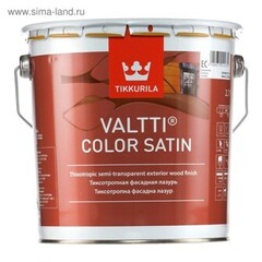 Антисептик для дерева 0,9л Тиккурила Валти Колор Сатин