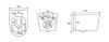 Aquatek SET Aquatek НИКА-016 4в1 SET Aquatek НИКА-016 4в1 (рама Aquatek Standard INS-0000012+крепеж KKI-0000002+клавиша KDI-0000016+унитаз НИКА AQ2009-00 с тонким сиденьем soft-close)