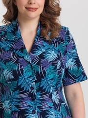 4536 Халат на пуговицах