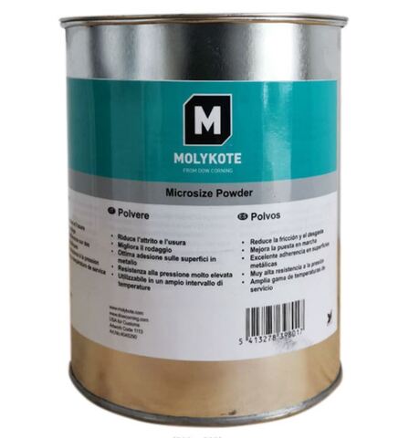 Molykote Microsize Powder - твердая порошковая смазка на основе дисульфида молибдена - 1 кг