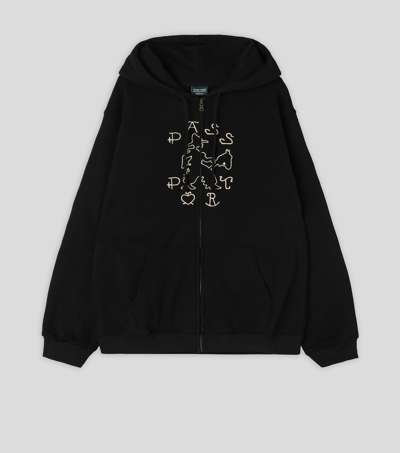 Cowpoke Organic Fleece Zip Hoodie – купить за 8394Р | ОКТЯБРЬ 