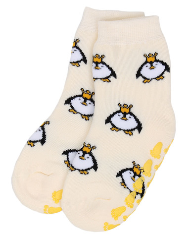 Махровые носки со стопперами RuSocks пингвины