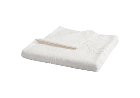 Махровое полотенце Laituri белое, 70*140см