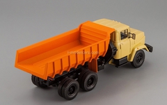 KRAZ-6510 dump truck 1985-1994 beige-orange 1:43 Nash Avtoprom