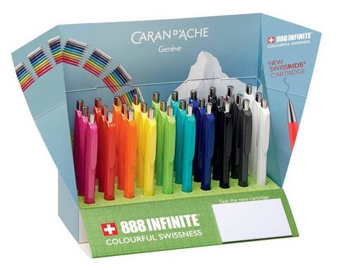 Ручка шариковая Caran d'Ache 888 Office Infinite, Orange (888.030)