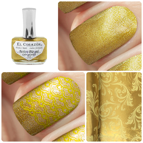 El Corazon 423/ 912 active Bio-gel  French  золотой
