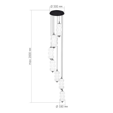 Светильник подвесной ST Luce Talisman SL6121.403.07