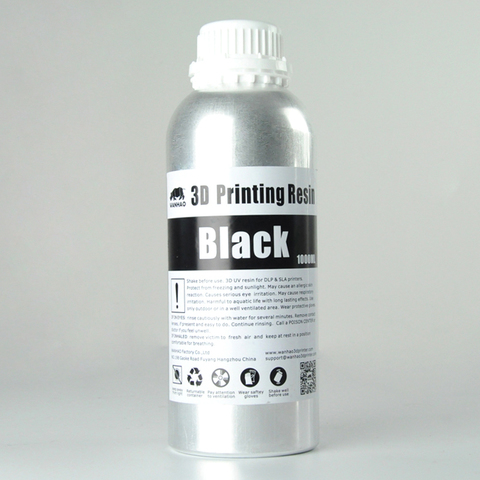 Фотополимер Wanhao, чёрный (1 л)