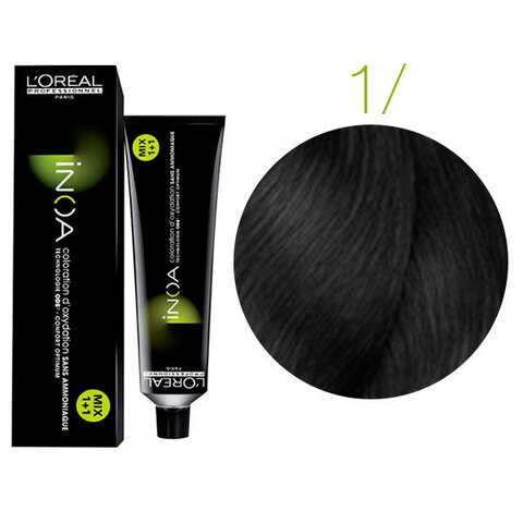 L'Oreal Professionnel INOA 1 (Черный) - Краска для волос