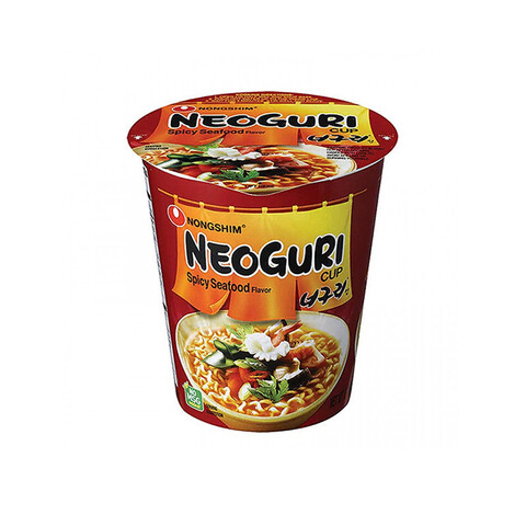 Лапша б/п Nongshim Neoguri со вкусом морепродуктов (62 г)