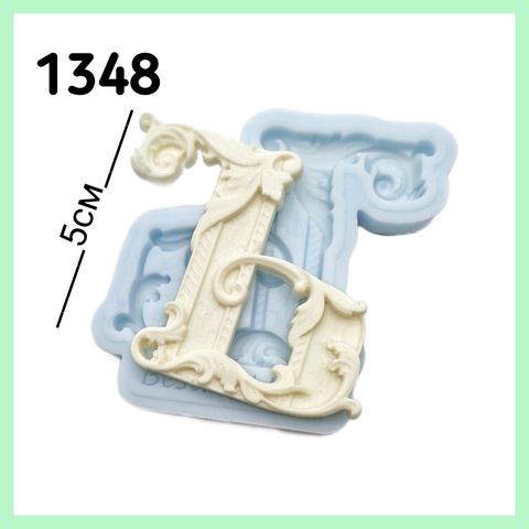 1348-М Молд силиконовый. Буква 
