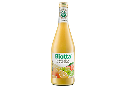 Мультифруктовый сокосодержащий напиток для завтрака Biotta, 500мл