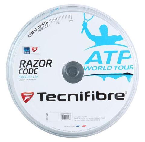 Теннисные струны Tecnifibre Razor Code (200 m) - blue