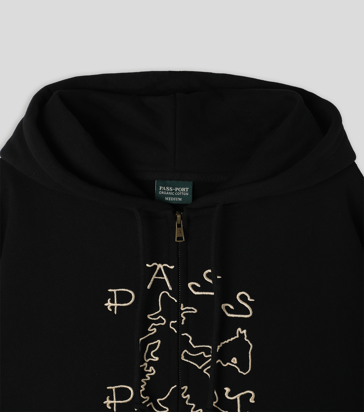 Cowpoke Organic Fleece Zip Hoodie – купить за 8394Р | ОКТЯБРЬ 