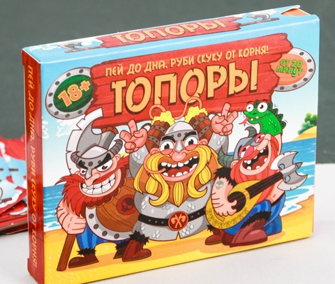 Игра алкогольная «Топоры»