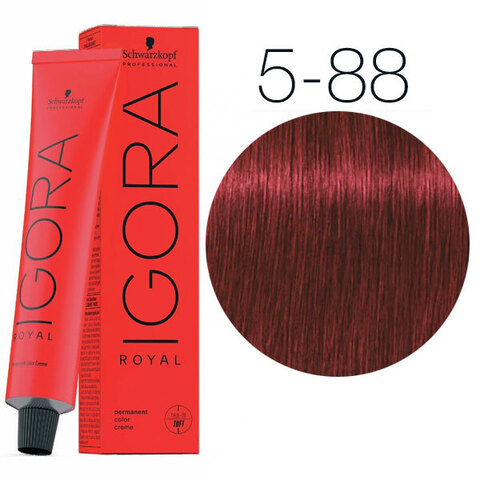 Schwarzkopf Igora Royal New 5-88 (Светлый коричневый красный экстра) - Краска для волос