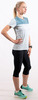 Футболка женская Noname Waft T-Shirt 24 Wo Blue
