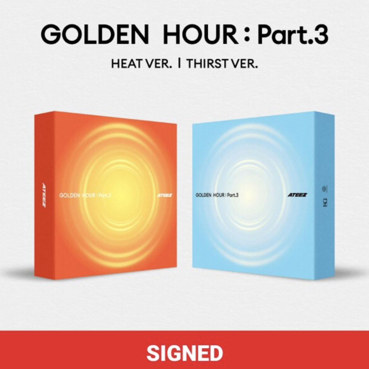 Купить Альбом ATEEZ - GOLDEN HOUR : Part.3 (с автографом