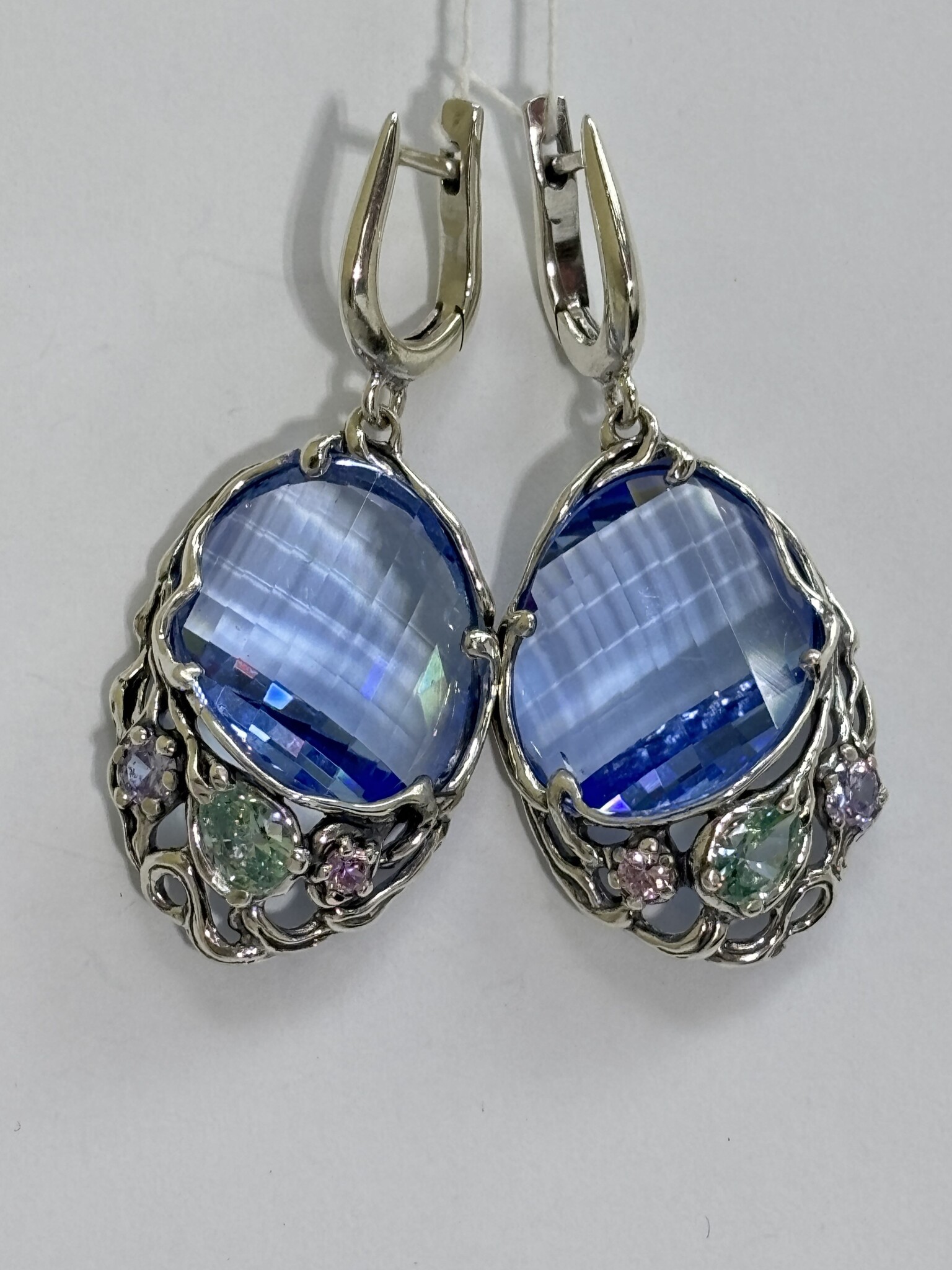 Севилья (серьги из серебра)