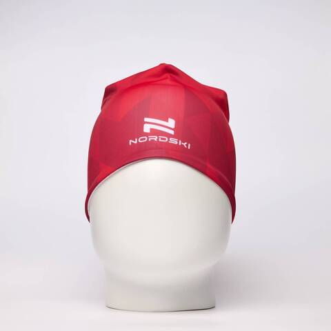 шапка NORDSKI Race Red NSV577900, красн.
