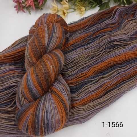 Дундага 6/1 шерсть секционного окрашивания 01-1566 420м/100гр