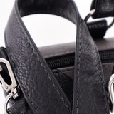 Сумка Саломея 595 мульти итальянский серо-черный