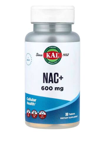 KAL NAC +, 600 мг, 30 таблеток