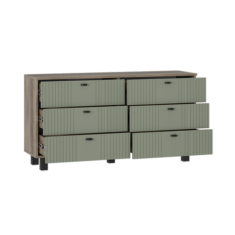 комод ОЛИВА КМ-04 (дуб каньон/эвкалипт)