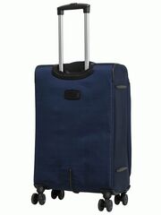Чемодан Redmond тканевый облегченный средний Темно-синий 68x43x27+3 см 3,5кг1