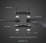 Пропеллер карбоновый FA 18.2x5.9 T-Motor складной (пара)