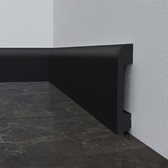 Плинтус дюрополимерный Solid 8 UHD05/80 Черный 80х13х2400 мм