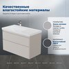 Aquanet 346325 Тумба Nova Lite 2.0 90 L 2 ящ. цв. бежевый (346325)