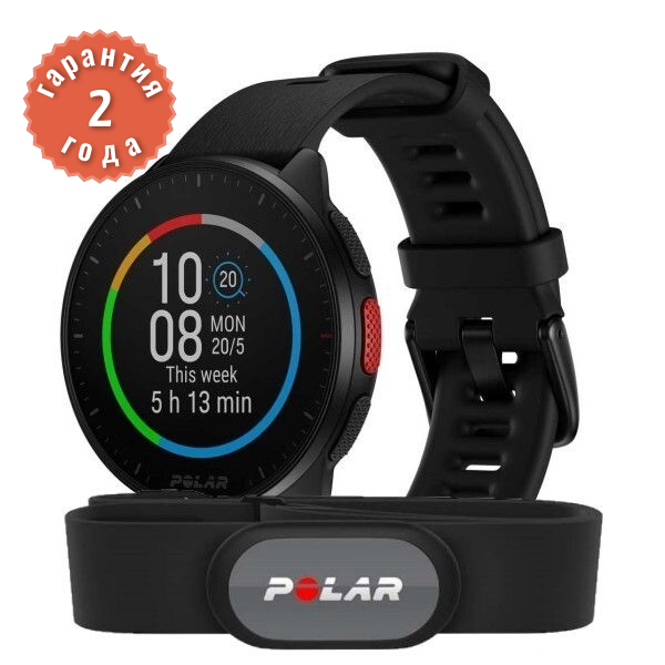 Polar Pacer Night Black HR (H9)