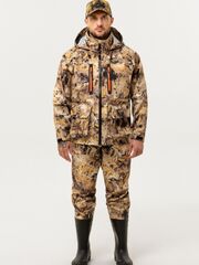 Демисезонная куртка для охоты и рыбалки Remington Rainstorm Yellow Waterfowl Honeycombs на remingtonn.ru