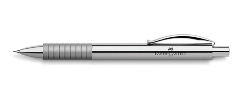 Карандаш механический Faber-Castell Basic Metal, Silver Shiny CT  (138471)