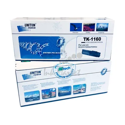 Совместимый тонер-картридж UNITON Premium TK-1160 для KYOCERA P2040DN/P2040DW (7,2K,TOMOEGAWA)