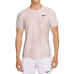 Теннисная футболка Nike Court Paris Slam Advantage Dri-Fit Tennis - pearl pink/silt red/black