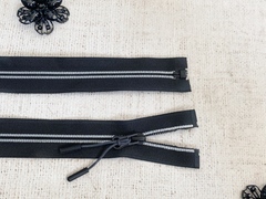 Молния спираль потайная, Т7, L 77 см, чёрный