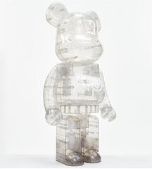 Мишка Bearbrick MM6 Maison Margiela Paris 1000%