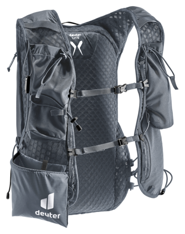 Картинка рюкзак беговой Deuter Ascender 7 Black - 8