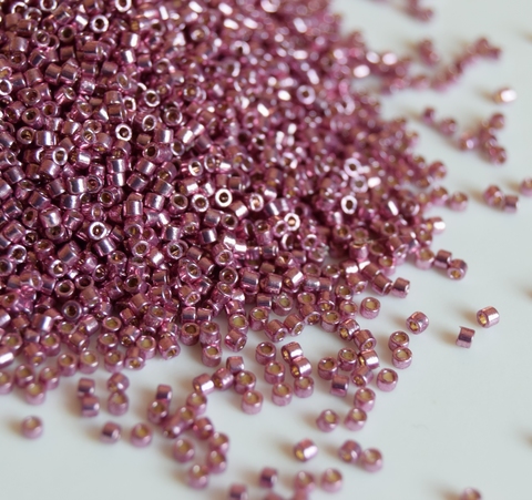 DB-1848 Бисер цилиндрический Миюки делика 11/0 /Miyuki delica 11/0 Duracoat Galvanized dusty orchid