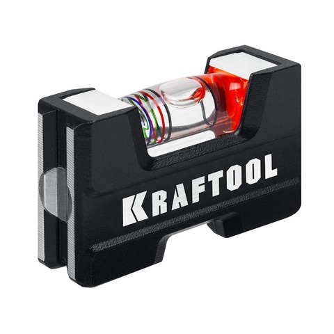 KRAFTOOL 76 мм, 5-в-1, Компактный литой магнитный уровень (34787)