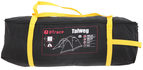 Картинка палатка туристическая Btrace Talweg 3+  - 12