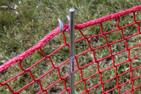 Метание сектора страховочной сетки 100 м Polanik SZS14-100