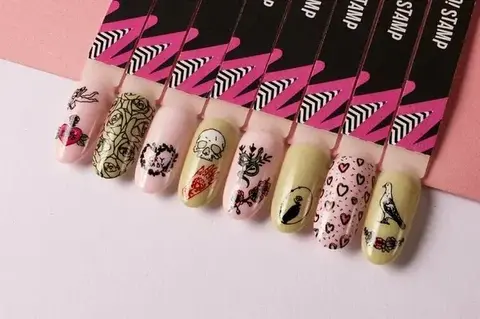 Пластина для стемпинга GO STAMP 006 Tender