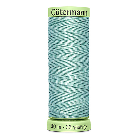 Нить Top Stitch 30/30 м для декоративной отстрочки, Gutermann, 929 зеленый лишайник
